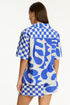 Sea Level Seascape Bowling Shirt